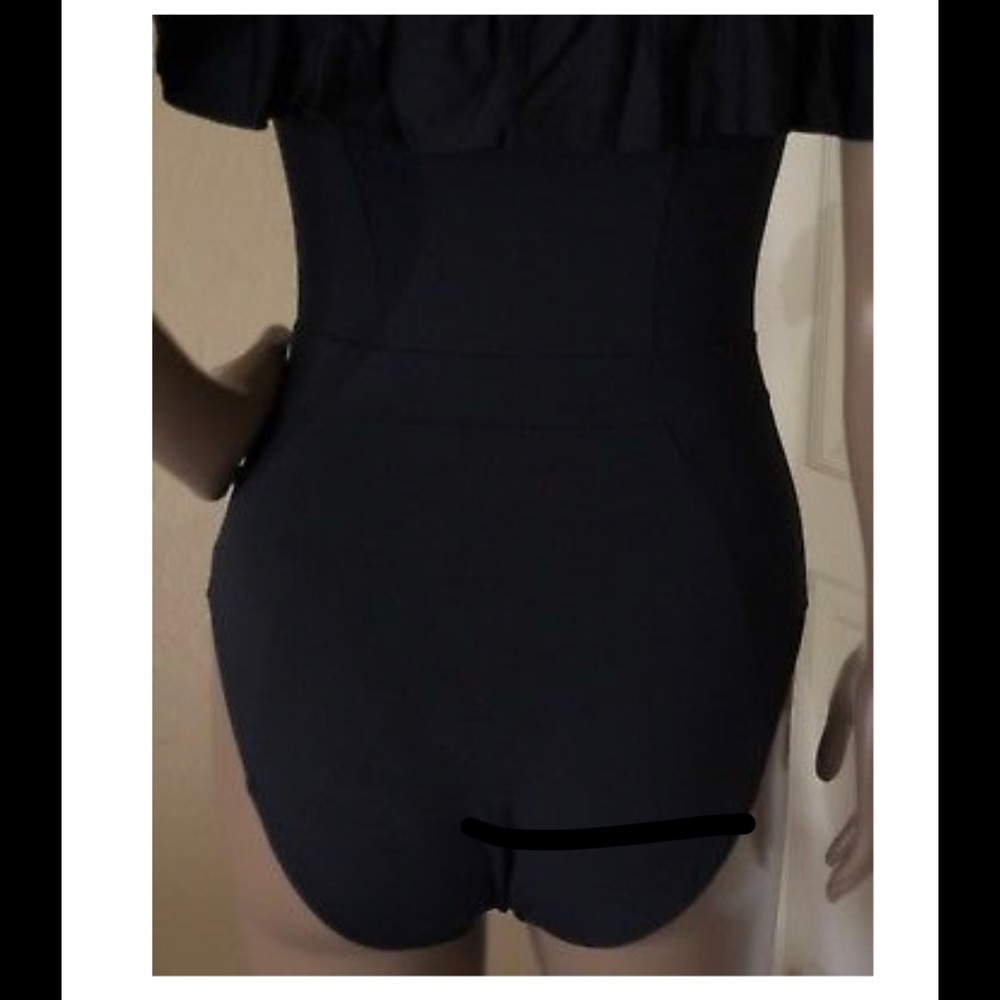 BLEU Rod Beattie Off Shoulder Ruffle Swimsuit - Picture 4 of 4